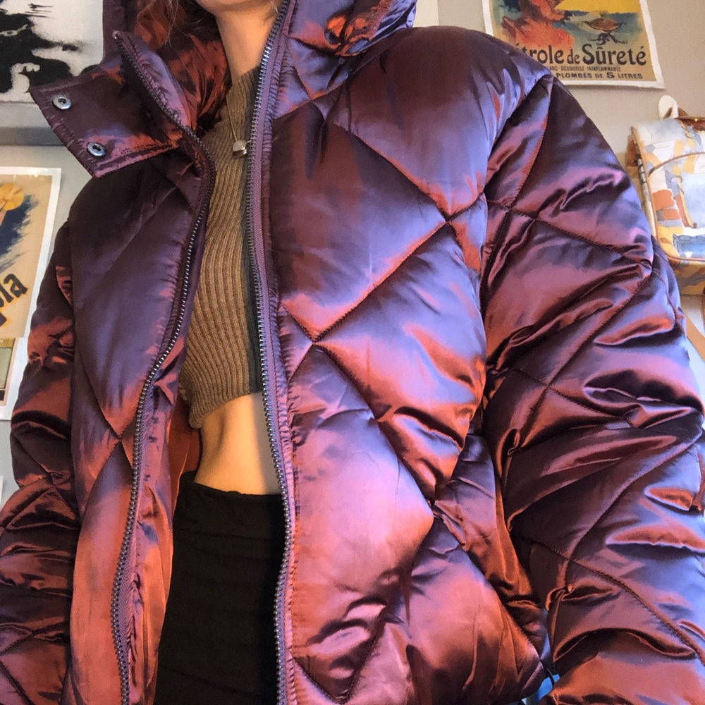 Quilted puffer Jacket (semi cropped)
